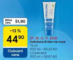 Tesco Indulona Krém na ruce nabídka