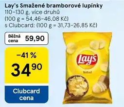 Tesco Lay's Smažené bramborové lupinky nabídka