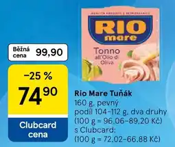 Tesco Rio Mare Tuňák nabídka