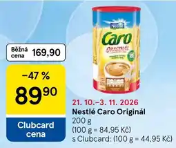Tesco Nestlé Caro Originál nabídka