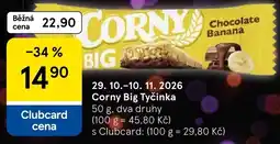 Tesco Corny Big Tyčinka nabídka