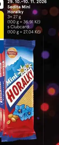 Tesco Sedita mini horalky nabídka