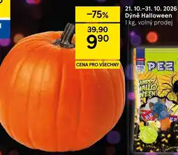 Tesco Dýně Halloween nabídka