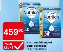 Tesco Nutrilon Advanced Batolecí mléko nabídka