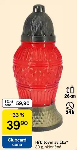Tesco Hřbitovní svíčka nabídka