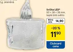 Tesco Svíčka LED nabídka