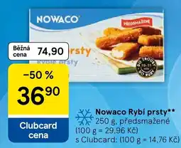 Tesco Nowaco Rybí prsty nabídka