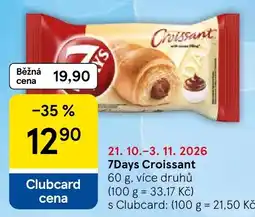 Tesco 7Days Croissant nabídka