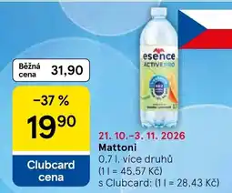 Tesco esence active pro nabídka