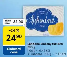 Tesco Lahodné Směsný tuk 82% nabídka