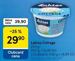 Tesco Laktos Cottage nabídka