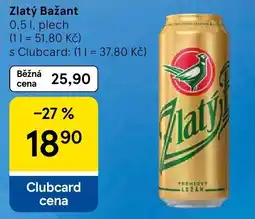 Tesco Zlatý Bažant nabídka