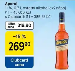 Tesco Aperol nabídka