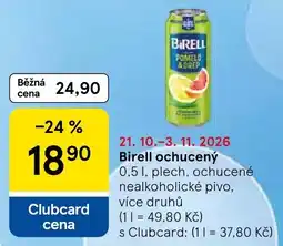 Tesco Birell ochucený nabídka