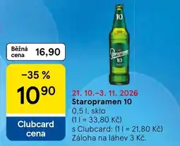 Tesco Staropramen 10 nabídka