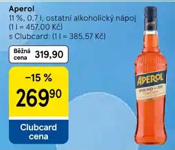 Tesco Aperol nabídka