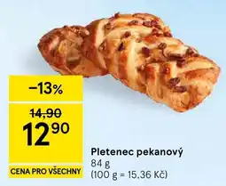 Tesco Pletenec pekanový nabídka