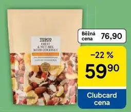 Tesco Tesco fruit & nut mix with coconut nabídka