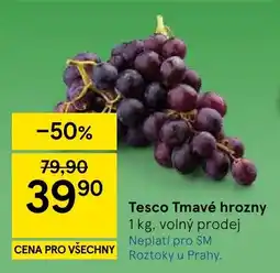 Tesco Tesco tmavé hrozny nabídka