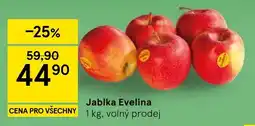 Tesco Jablká Evelina nabídka