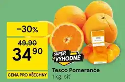 Tesco Tesco Pomeranče nabídka