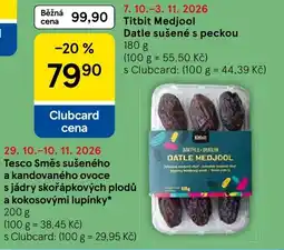 Tesco Titbit Datle medjool nabídka