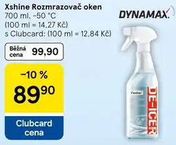 Tesco Dynamax xshine rozmrazovač oken nabídka