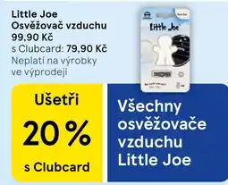 Tesco Little Joe osvěžovač vzduchu nabídka