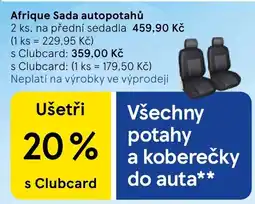 Tesco Afrique Sada autopotahů nabídka