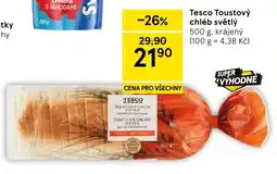 Tesco Tesco toutový chléb světlý nabídka