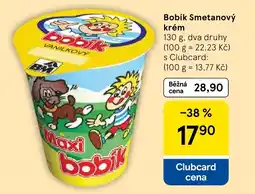 Tesco Bobík Smetanový krém nabídka