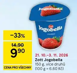 Tesco Zott Jogobella nabídka