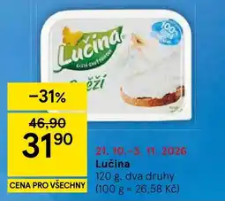 Tesco Lučina nabídka