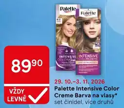 Tesco Palette Intensive Color Creme Barva na vlasy nabídka