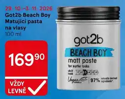 Tesco got2b beach boy matting paste nabídka