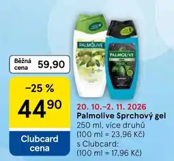 Tesco Palmolive sprchový gel nabídka