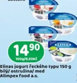 Brněnka Elinas jogurt řeckého typu nabídka