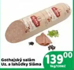 Brněnka Sláma gothajský salám nabídka
