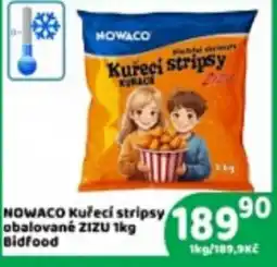 Brněnka Nowaco kuřecí stripsy nabídka