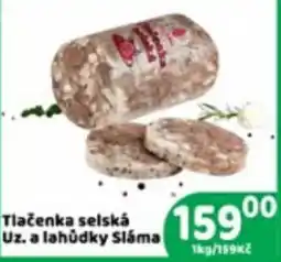 Brněnka Sláma tlačenka selská nabídka