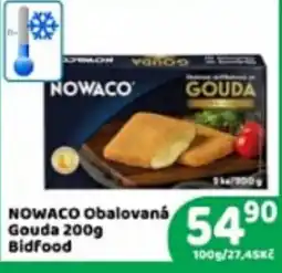 Brněnka Nowaco obalovaná gouda nabídka