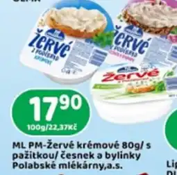 Brněnka Žervé krémové nabídka