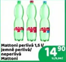 Brněnka Mattoni perlivá jemně perlivá neperlivá nabídka
