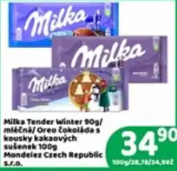 Brněnka Milka Tender Winter nabídka