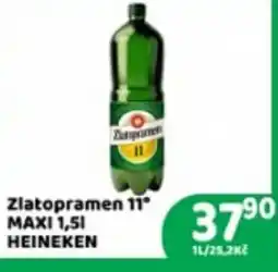 Brněnka Heineken Zlatopramen 11° nabídka