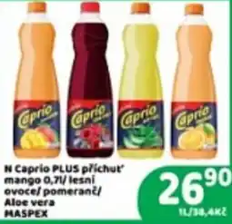 Brněnka Caprio PLUS pěrichut' mango 0,7l/lesn໑ ovoce/pomerančž/Aloe vera nabídka