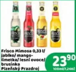 Brněnka Frisco Mimosa jablko/mango-limetka/lesní ovoce/brusinka nabídka