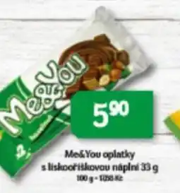 Brněnka Me&You oplatky nabídka