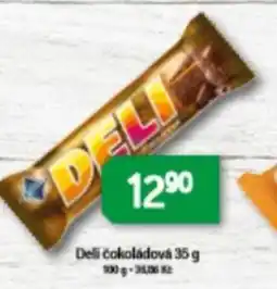 Brněnka Deli čokoládová nabídka