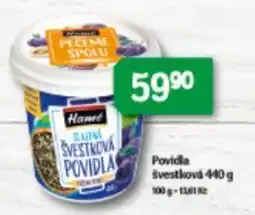 Brněnka Hawes švestková povidla nabídka